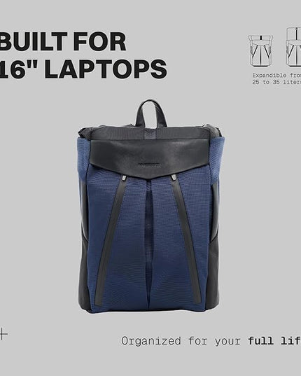The Frenchie Co. - Anti-Theft Speed Backpack - Slim Minimalist - Hidden zippers and cut-resistant ballistic nylon - Secure travel, commuting and everyday carry