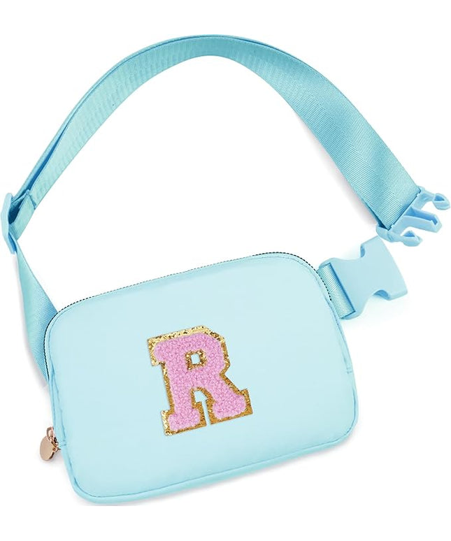 Uygafly Birthday Gifts for 6 7 8 9 10 11 12 13 Year Old Girls,Belt Bag for Women Girls Fanny Pack Crossbody Bags for Kids,Fashion Waist Packs Cute Teen Trendy Stuff Travel Essentials | Blue,R