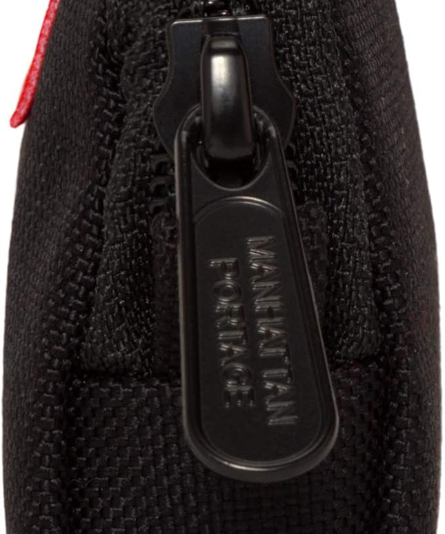 Manhattan Portage Coin Purse With Zipper Closure Pouch Eclectic Colors Credit Card ID Card Jewelry Keys Water Resistant Gift 1000D CORDURA® Everyday Carry
