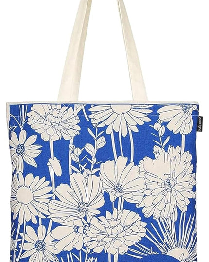 Eco Right Tote Bag for Women, Reusable Grocery Bag, Canvas Tote Bag for Shopping, Cotton Bag for Daily Use, Gifts for Women