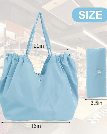 Reusable Grocery Bags,Reusable Shopping Bags,Folding Bags Totes,Stretchable and shrinkable shopping bag for Groceries