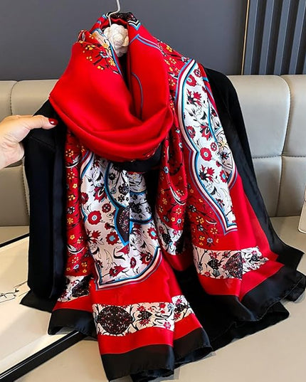 Silk Scarf Mulberry Silk Fashion Scarves Long Lightweight Shawl Wrap …