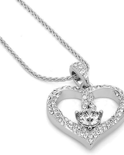 TRYNDI Birthstone Necklace for Women - Infinity 12 Months Birthstone Necklace, Christmas Gifts for Wife, Daughter, Girlfriend, Mom - Mother’s Day, Valentine’s, Anniversary, Birthday Gift for Her