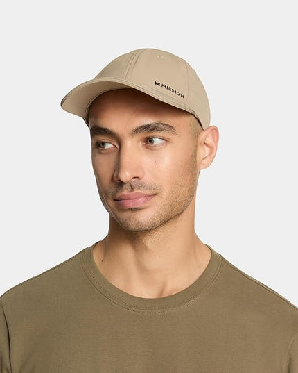 MISSION Cooling UPF Performance Hat - Unisex One Size Cap for Workouts, Golf & Running - Sweat & Water Activated Technology