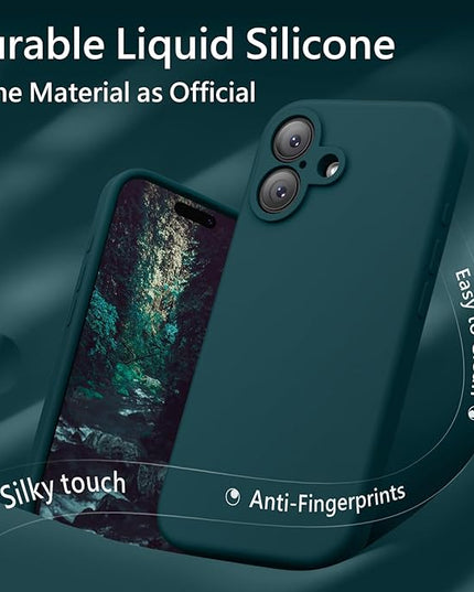 FireNova Magnetic for iPhone 17 Case, Compatible with MagSafe, [Integrated Silicone Camera Control Button] [Camera Protection] Anti-Scratch Microfiber Lining Phone Case, 6.3", Teal
