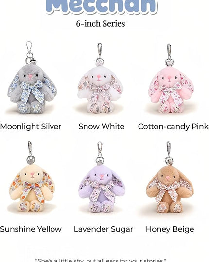 Rabbit Keychain for Backpack, Cute Keychain Bag Charms for Women