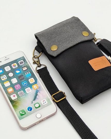 katloo Small Crossbody Cellphone Purse Bag With Shoulder Strap, Travel Pouch Women Passport Phone Holder Wristlet Wallet