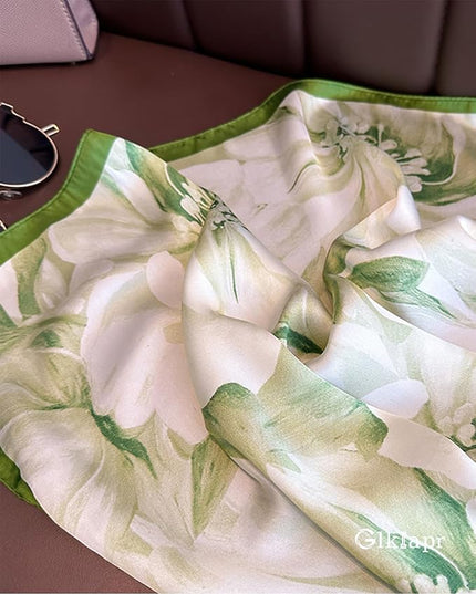 Satin Bandana Headscarf for Women Silky Hair Scarves for Fashion Lightweight