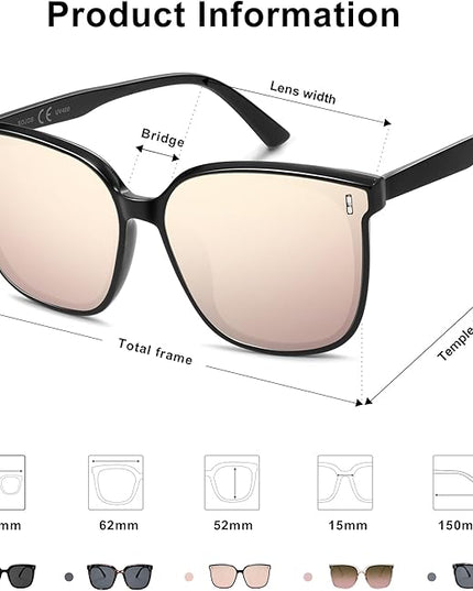 SOJOS Sunglasses for Women Men Vintage Style Shades SJ2157