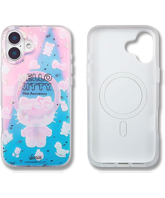 Sonix x Sanrio Case for iPhone 16 Plus | Compatible with MagSafe | 10ft Drop Tested | Hello Kitty 50th Anniversary