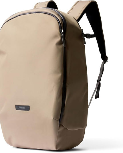 Bellroy Transit Workpack Pro (28 liter work bag/commuter backpack, fits 16” laptops; high level organization and comfort for work, travel and commutes. - Stone