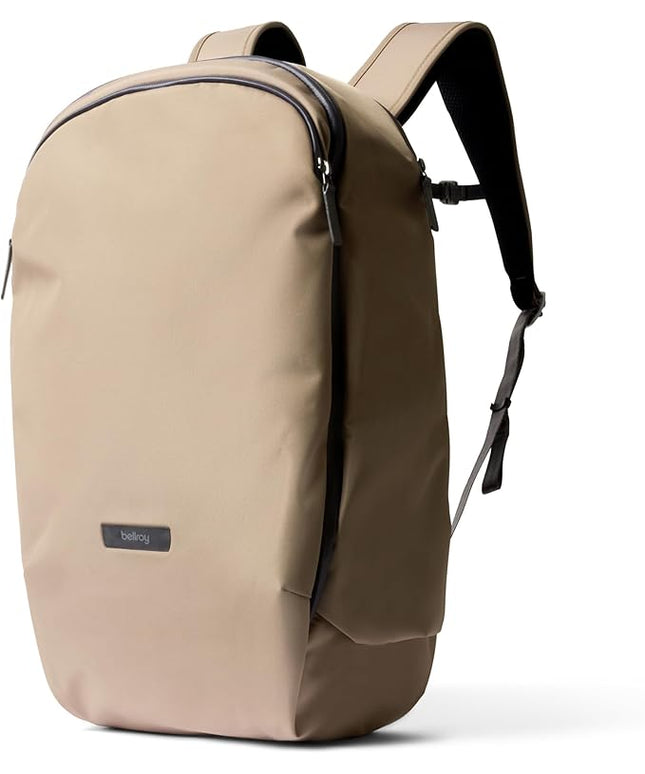 Bellroy Transit Workpack Pro (28 liter work bag/commuter backpack, fits 16” laptops; high level organization and comfort for work, travel and commutes. - Stone