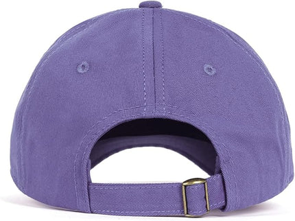 Zylioo XL XXL Oversize Baseball Cap, 100% Cotton Adjustable Dad Hat for Big Heads 23.5"-25.5", Soft Crown Large Size Cap