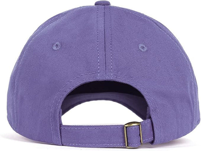 Zylioo XL XXL Oversize Baseball Cap, 100% Cotton Adjustable Dad Hat for Big Heads 23.5"-25.5", Soft Crown Large Size Cap