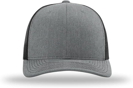 Richardson 112 Trucker Hat - Premium Adjustable Snapback Hat - Structured Six Panel Richardson Blank Caps