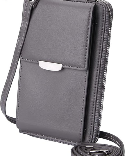 KUKOO Small Crossbody Bag Cell Phone Purse Wallet with Credit Card Slots for Women