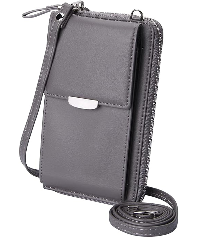 KUKOO Small Crossbody Bag Cell Phone Purse Wallet with Credit Card Slots for Women