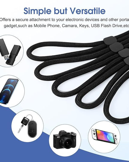 Hand Wrist Strap Lanyard, Adjustable Nylon Colorful for Mobile Phone, Camara, USB Flash Drive, ID Name Tag Badge