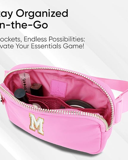 DANCOUR Kids Fanny Pack - Crossbody Bag for Girls, Birthday Gift for 8-11 Year Olds