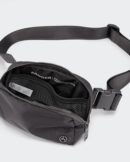 Pander Cross Body Fanny Pack for Women, Fashion Waist Packs, Crossbody Bags, Belt Bag with Adjustable Strap (Dim Grey).