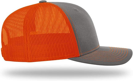 Richardson 112 Classic Six-Panel Adjustable Snapback Trucker Cap | Bulk Packs Available