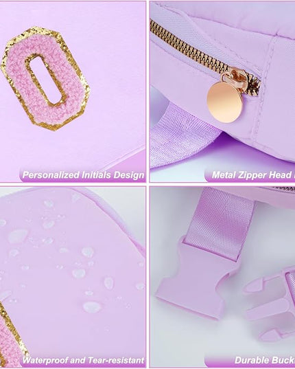 Uygafly Birthday Gifts for 4 5 6 7 8 9 10 11 12 13 Year Old Girls,Graduation Gifts for Teens Kids Daughter Sister Her,Fanny Pack Crossbody Bag Belt Bag Cute Trendy Stuff | Lavender,O