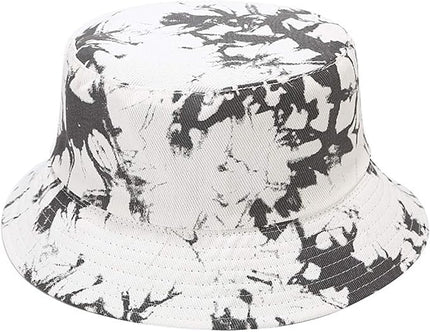 Mashiaoyi Unisex Print Double-Side-Wear Reversible Bucket Hat
