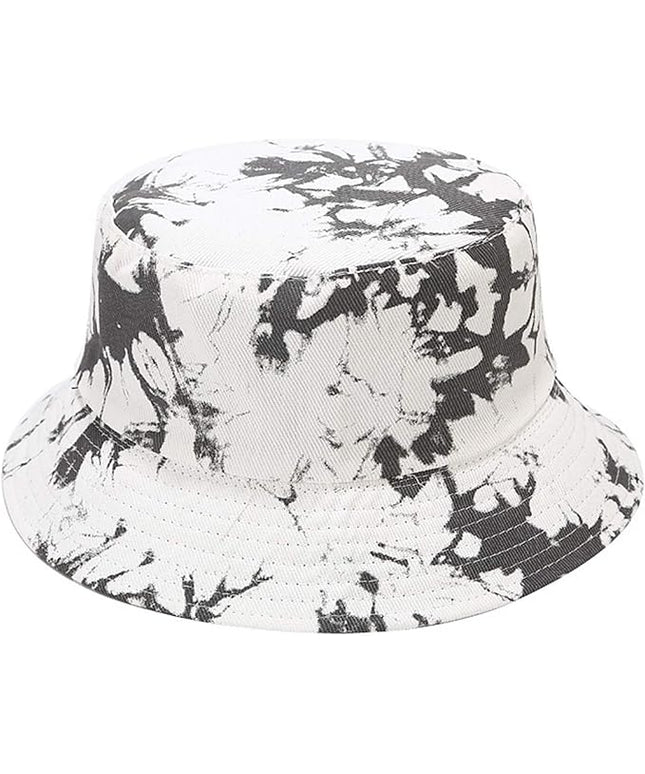 Mashiaoyi Unisex Print Double-Side-Wear Reversible Bucket Hat