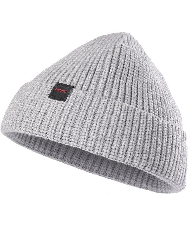 Fisherman Beanie Hats for Men Women,Knit Trawler Skull Cap,Watch Cap,Spring Fall Winter Warm Short Hats