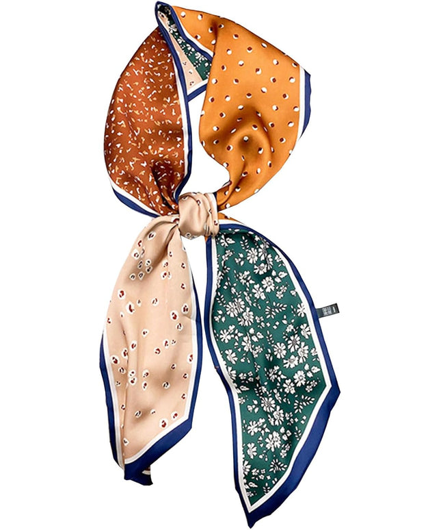 Dailyacc Hair Scarf for Women Fashion Silky Satin Headscarf Wrap Breathable Lightweight Neck Scarves For Handbag