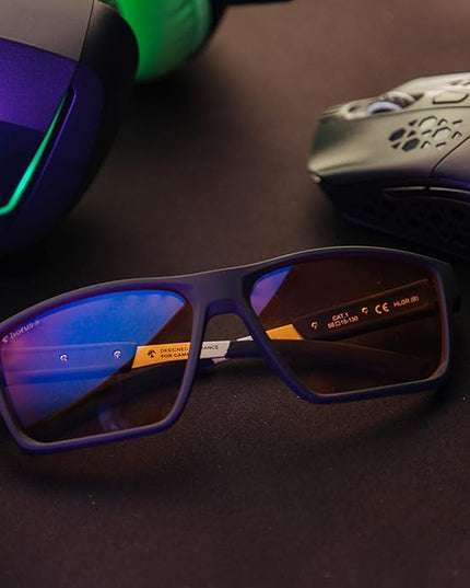 Horus X • Blue Light Glasses Men Women | Blue Light Blocking Glasses for Screen Anti-Fatigue Eye Migraine | Gaming Glasses V3