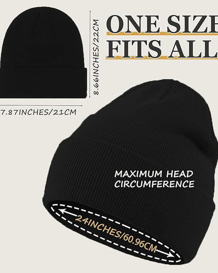 100% Cotton Beanies for Men Women Cotton Hats Soft Warm Unisex Cuffed Plain Skull Hat Autumn Winter Slouchy Knitted Cap