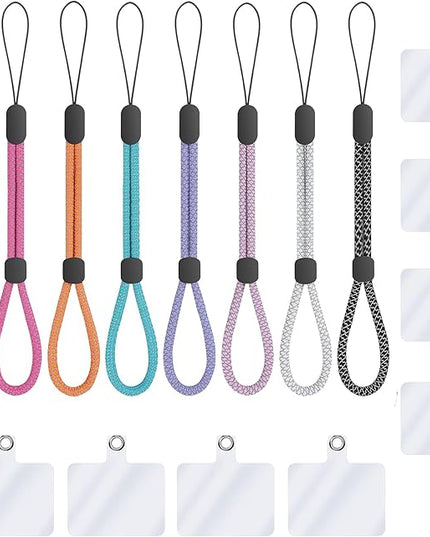 Hand Wrist Strap Lanyard, Adjustable Nylon Colorful for Mobile Phone, Camara, USB Flash Drive, ID Name Tag Badge