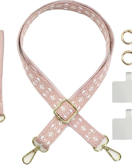LEMEDE Adjustable Phone Lanyard - Phone Wristlet & Crossbody Phone Strap, Versatile for ID, Camera，Key straps(1" Width)