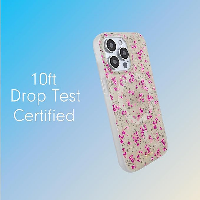 Sonix Protective Phone Case for iPhone 15 Pro Max | Compatible with Magsafe | 10ft Drop Tested | Cottage Floral