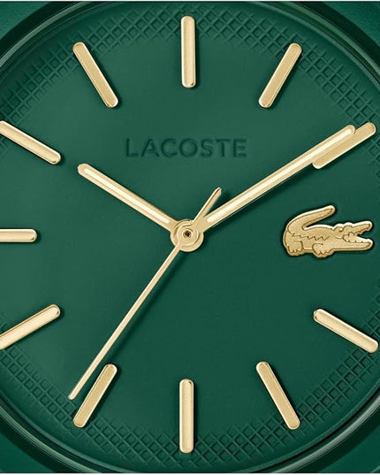 Lacoste. 12.12 Men's Quartz Watch - 3 Hand Analog - Silicone Strap - Sporty Timepiece - Gift for Him - 42mm