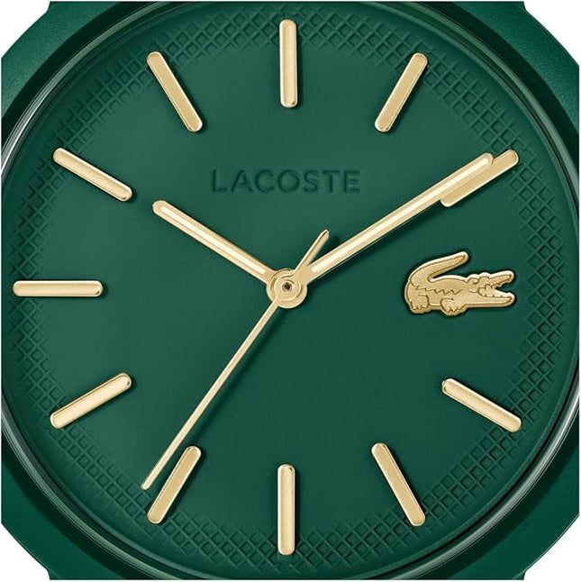 Lacoste. 12.12 Men's Quartz Watch - 3 Hand Analog - Silicone Strap - Sporty Timepiece - Gift for Him - 42mm