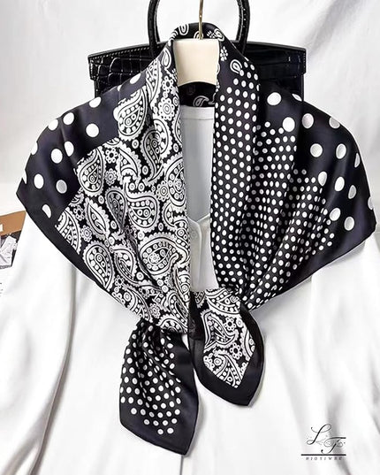 Satin Bandanas Head Scarf For Women Hair Scarves Accessories Lightweight Fashion Wrap Neck Silk Sleeping Headscarf