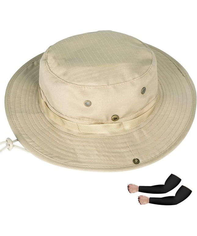 Sun Hats for Men Women Boonie Hat UPF 50+ Bucket Hat Wide Brim UV Protection Fishing Hiking Safari Outdoor Hats