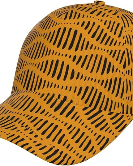African Ethnic Tribal Style Baseball Cap for Men Women, Fashion Adjustable African Hat Casual Trucker Hats Sun Caps
