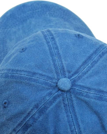 HH HOFNEN Men Women Washed Distressed Twill Cotton Baseball Cap Vintage Adjustable Dad Hat