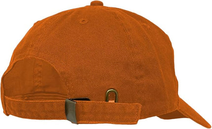 Glory Max 100% Cotton Baseball Cap Classic Plain Low Profile Golf Dad Hat Buckle Adjustable