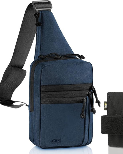 M-Tac CCW Sling Bag for Men & Women - EDC Shoulder Bag Tactical - Crossbody Concealed Carry Bag - Mens Chest Pack