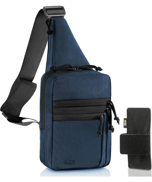 M-Tac CCW Sling Bag for Men & Women - EDC Shoulder Bag Tactical - Crossbody Concealed Carry Bag - Mens Chest Pack