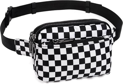 UTO Fanny Pack for Women Crossbody Trendy Fashion Belt Purse Chest Waist Hip Bumbag for Outdoor Shopping Travel Hiking