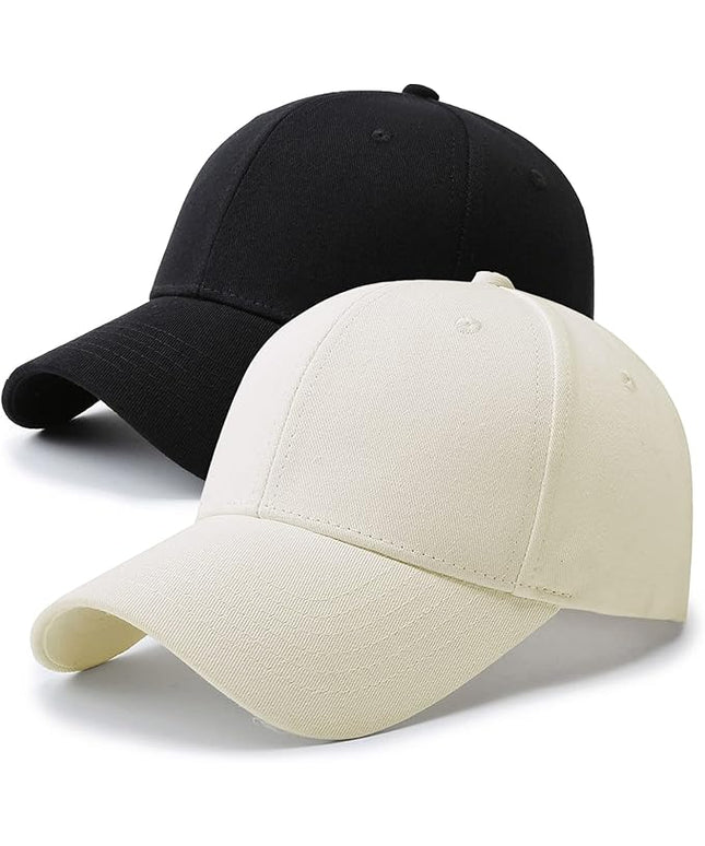 PFFY 2 Packs Baseball Cap Golf Dad Hat for Men and Women