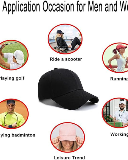 PFFY 2 Packs Baseball Cap Golf Dad Hat for Men and Women