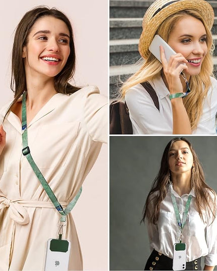 Phone Lanyards, Wrist Lanyards for Keys, Adjustable Shoulder Neck Strap,Universal Crossbody Cell Phone Lanyard for ID Badges,Card Holder, Car Key, and Most Smartphones (Sailboat)