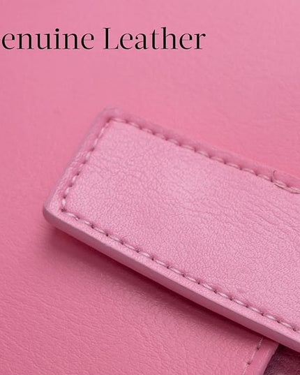 Bveyzi Women's Small Leather RFID Blocking Bifold Zipper Pocket Wallet Ladies Credit Card Slots Purse with id Window