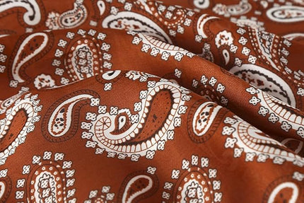 MINIDORA Satin Scarves for Women 27.5 × 27.5 inches Medium Square Elegant Silk Feeling Head Scarf